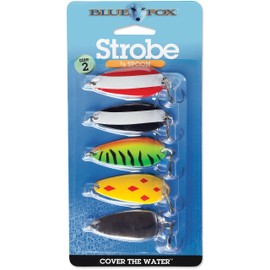Blue Fox SSP2K5 Strobe Spoon Kit, 3/8 oz