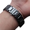 Kai Tian 20 mm Black Ceramic Watch Strap, Quick Release