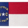 North Carolina State Flag NC Patch Embroidered Iron On Sew