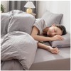 Fitted Sheet, Semi-Double Bed Cover, Washed & Super Soft Type,