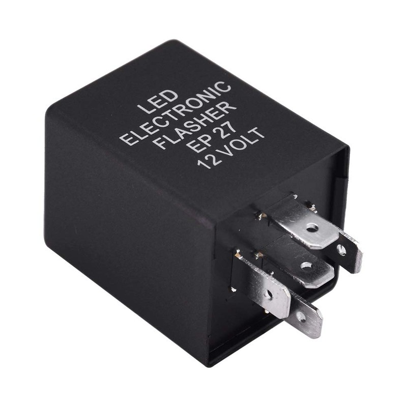 HUIQIAODS 5 Pin EP27 LED Flaher Relay Decoder for Turn