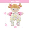 Lullaberry 23cm My First Doll Flora - Soft Plush Baby