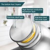 Heavy Duty Tea Kettle Stovetop Whistling Teakettle Teapot,seamless bottom, Stainless