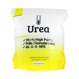25 lb Prilled Urea 46.0% Minimum Nitrogen Commercial Grade 98.5+% Purity