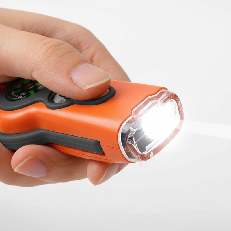 Emergency Survival Function Whistle, Outdoor Multifunctional Tool Safety Whistle with