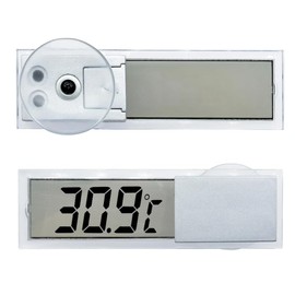 DollaTek 2 Stück Aquarium Thermometer Auto Thermometer LCD Digital Elektronik für Außen Körperthermometer Innen-Süßwasser