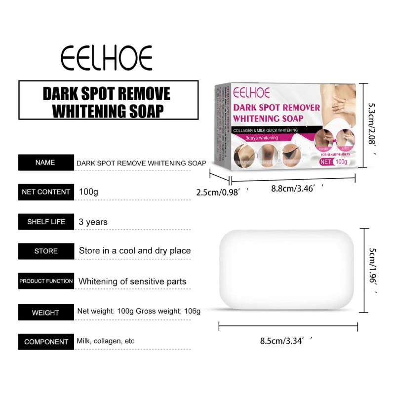 Jabón L Darkspot Whitening, Blanqueador De Axilas, Barra Ava