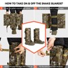 GearOZ Snake Gaiters Snake Chaps, Waterproof Lower Legs Snake Guards,