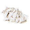 PRO-SOURCE 10 Lb Box PRO-SOURCE Reclaimed White Cotton T-Shirt Cloth