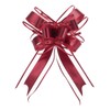 uxcell 10pcs 6 Inch Large Pull Bow Gift Wrapping Organza