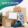 5 Pack 28" X 39" Clear Self Sealing Extra Large