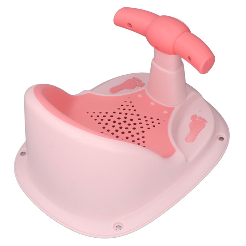 Infant Bath Seat with Backrest Strong Suction Cup Ergonomic Anti