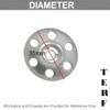 TERF® 35mm Metal Insulation Fixing Discs 35mm (1.37 inch) Metal