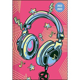 Collegetimer Music 2022/2023 - Schüler-Kalender A6 (10x15 cm) - Musik - Weekly - 224 Seiten - Terminplaner - Alpha Edition
