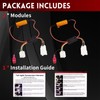 HRepair Tail Turn LED Module丨Warm White Lighting Control Module丨fits Toyota
