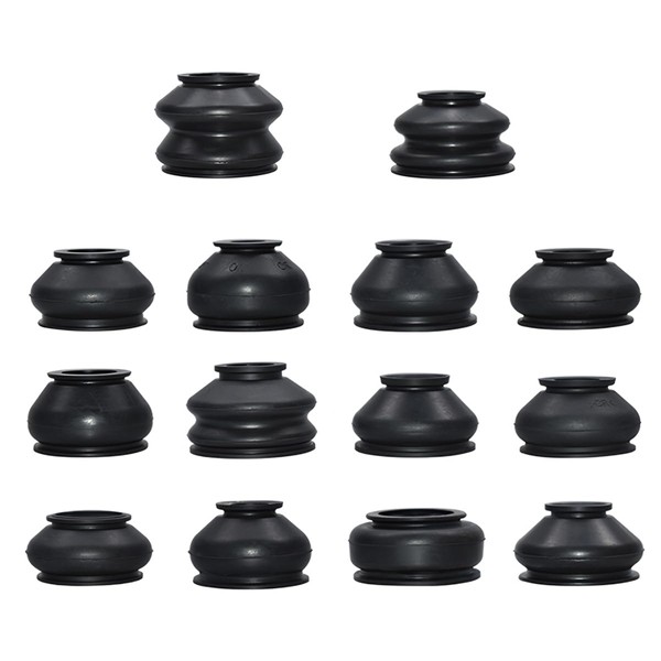 JNNJ Pack of 14 Rubber Dust Caps Ball Joint, Universal