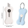 6Pcs Retractable Mini Utility Knife Bones Shaped Box Cutter Cute