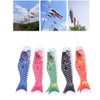 DOITOOL 5 pcs Japanese Carp Windsock Streamer Fish Flag Kite