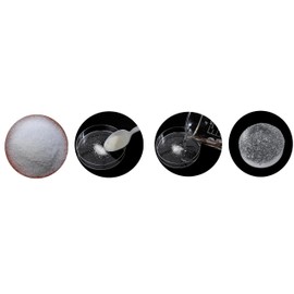 Commercial Grade Soil Amendment: Potassium Water-Storing Crystals - Super Absorbent Hydrogel Granules, 5 Pounds (Small Granular, 20-100 Mesh) (1)