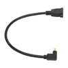 DP Female to Mini DP Male Cable Double Hole Lockable
