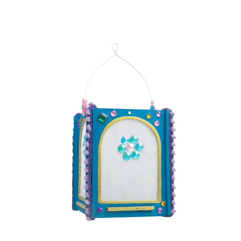 Pebaro 849 849 Wooden DIY Lantern Kit, No Gluing with