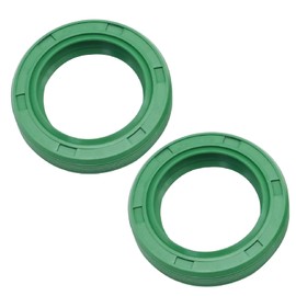 Anxingo 2PCS 921-04031 Wheel Axle Oil Seals Replacement for Troy Bilt Horse Tillers and More Replace GW-9601 (Green)