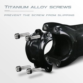 Alfa Pasca Carbon Stem 31.8 Road Bike MTB Stem Carbon 17 Degree Stem 120 3K Glossy Stem Road Bike