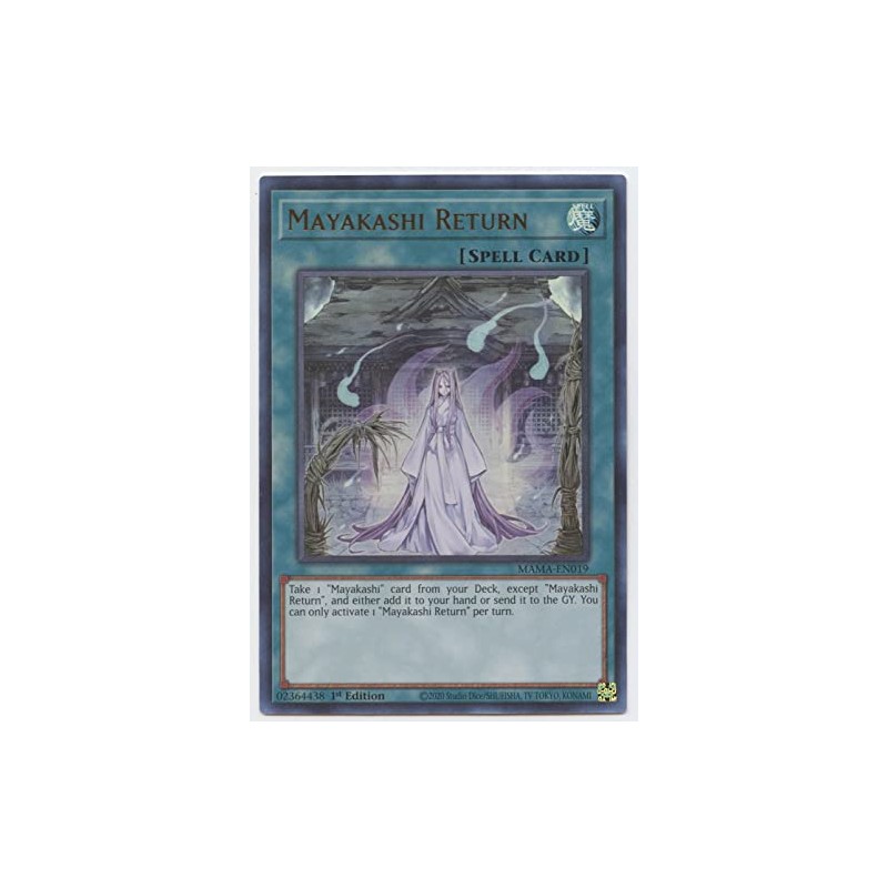 Mayakashi Return - MAMA-EN019 - Ultra Rare - 1st Edition