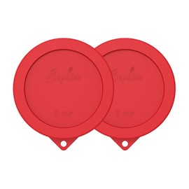 SOPHICO Silicone Replacement Lids for Pyrex Sculpted Glass & Tinted Glass Bowls Mixing Bowls, Lids For 7401-s 3-Cup(Container not included)