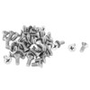 uxcell M4 x 10mm Phillips Flat Head Countersunk Bolts Machine Screws 50pcs