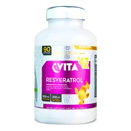 Resveratrol Ácido Alfa Lipóico 90 Cáps Vita 43 Supplements