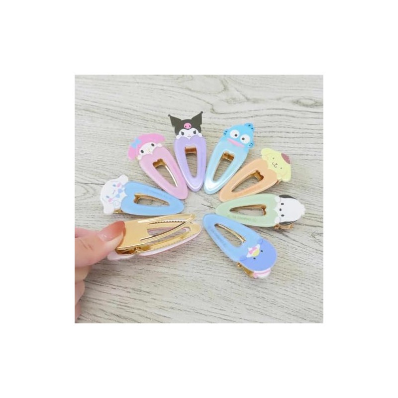 Kamio Japan 045278 Cinnamoroll Hair Clip, Hair Clamp, Bite Patchin,