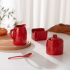 Kook Sugar and Creamer Set, 3 Piece, Pitcher, Sugar Bowl