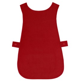 LINEN CLOSET Womens Tabards with Pockets for Men Ladies Cleaning Catering Chef Kitchen Aprons Unisex Hygea Tabard Apron Work Tabards