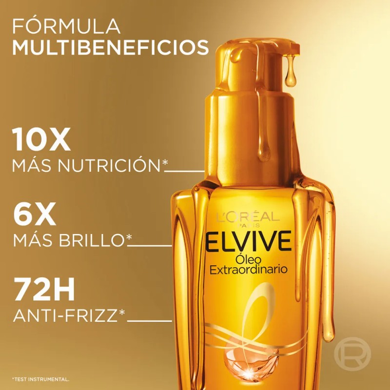 Aceite Capilar L'Oréal Paris Elvive de Óleo Extraordinario 100ml