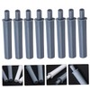 KICHOUSE 8pcs Door Stopper Door Shield Buffer Dark Gray Prevents