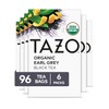 TAZO Organic Earl Grey Black Tea Bags with Bergamot Flavor