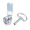 sourcing map Tubular Cam Lock, 18mm Cylinder Long Bent Cam,