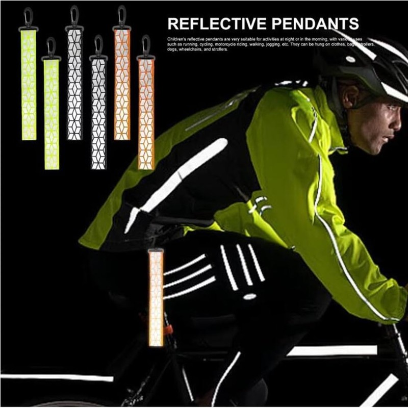 Samcos Reflective Band, Reflective Strap, Night Fluorescence, Reflector, Includes Key