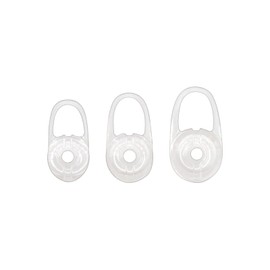 3 Stück Kopfhörer Ohrstöpsel aus weicher Silikon Ersatzteile Mischungsgröße Kompatibel mit Plantronics Voyager Edge V3200/V3240/V3280 Kabellos Bluetooth Headset Transparent