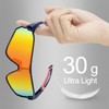 ROCKBROS Polarized Sports Sunglasses HD Glasses Neon Lens UV400 TR90