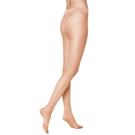 Kunert Chinchillan 20 denier transparent tights, non-laddering mesh, with pressure-free, feel-good waistband, matt shimmer, 20 denier - 44/46