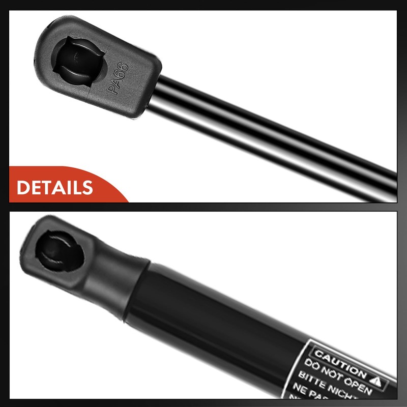 A-Premium Front Hood Lift Supports Shock Struts Compatible with Select
