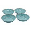LOK-OSEMILE Gourmet Art Crackle 9" Melamine Salad and Pasta Bowls