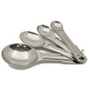 Chef Craft Select 4 Piece Measuring Spoon Set, 1/4 tsp,