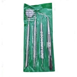 Arain Básico 1x4  Dental Instrumental Acero Inoxidable 3 Sets