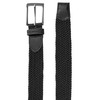 Redbridge Braided Belt Elastic Flexible Adjustable Unisex Stretch Belt, black