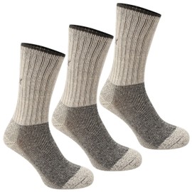 Karrimor Mens Heavyweight Boot Sock 3 Pack Beige Mens 12+