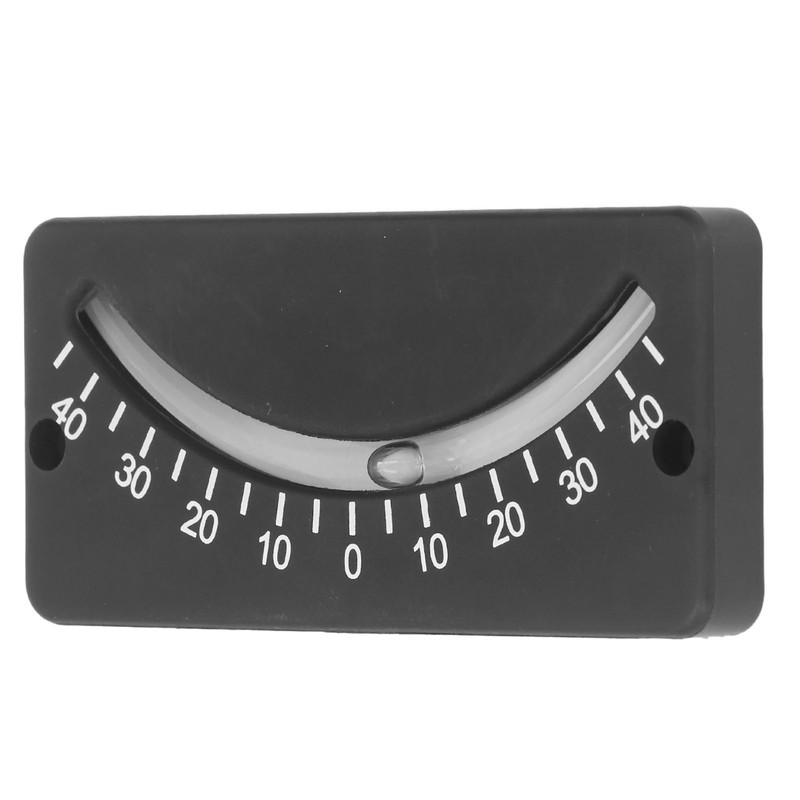 Clinometer 40 Degree RV Bubble Level Mini Inclinometer Tilt Gauge