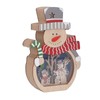 Luminous Christmas Ornament LED Light Emitting Wooden Christmas Decorations Ornaments